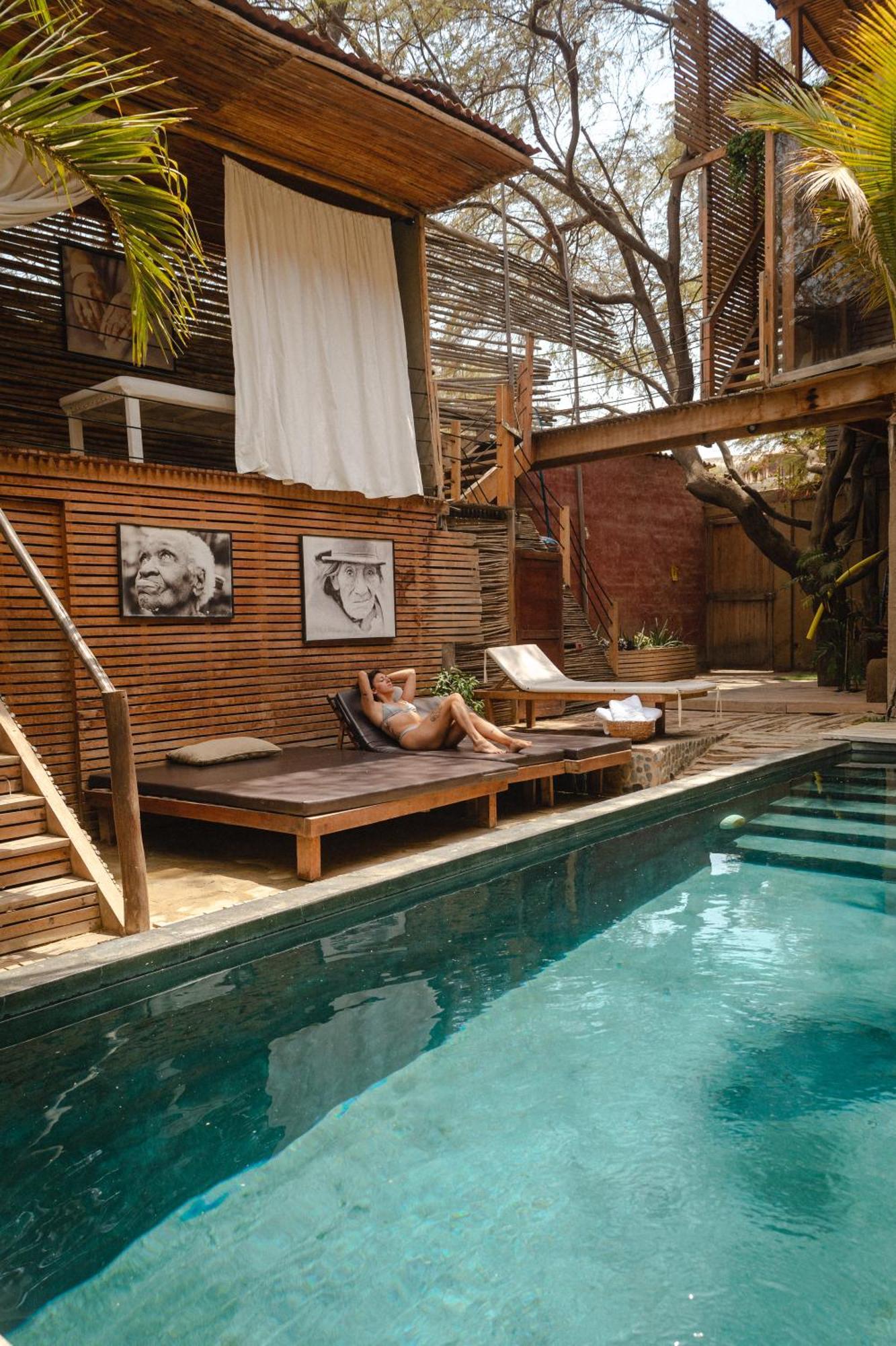 Eco Lodge Mancora Máncora Exterior foto